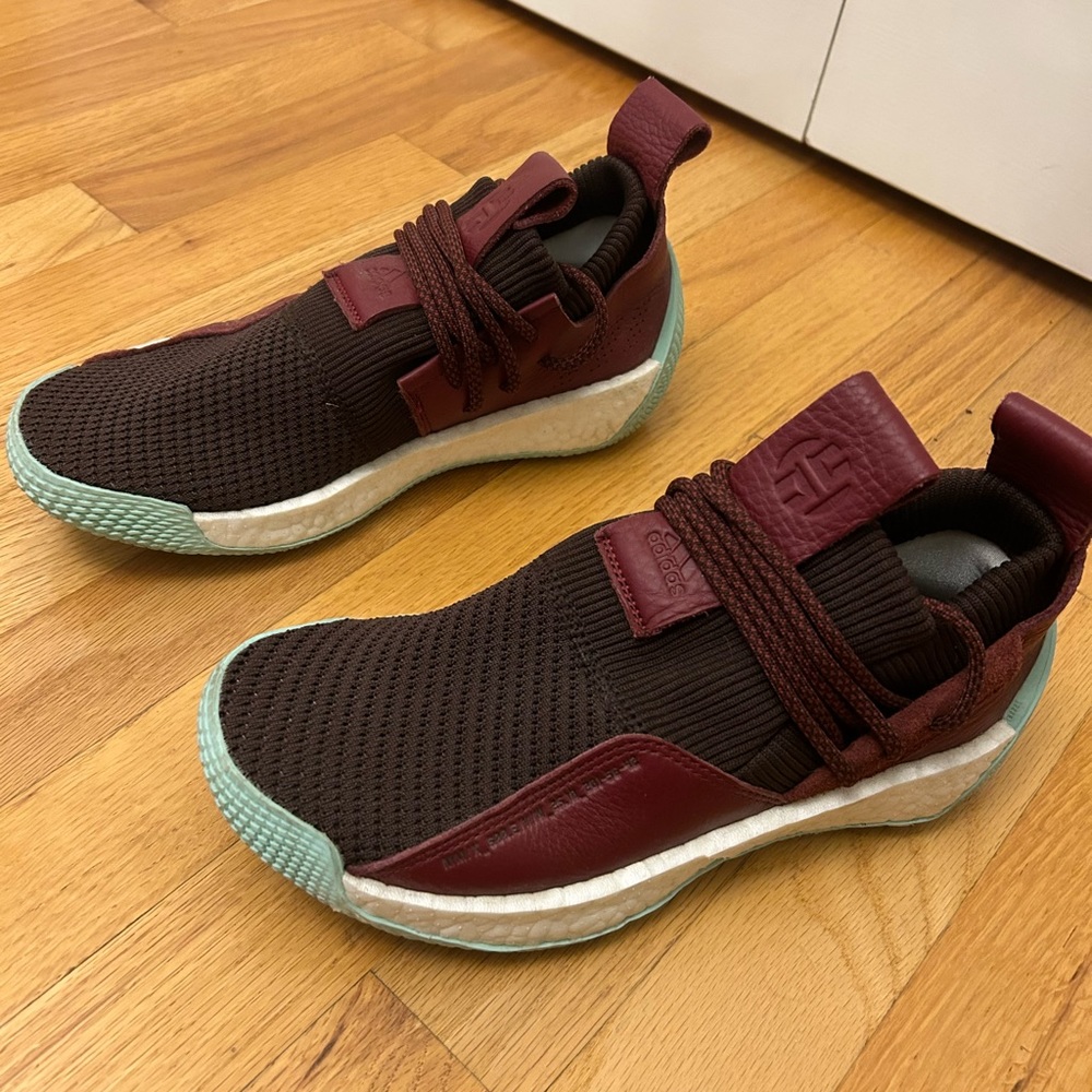 Maroon James Harden Adidas Shoes